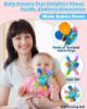 Picture of Baby Teething Toys for 0-6 6-12 Months Ages 0-2, Tummy Time Montessori Toys for Babies 0 3 6 9 12 18 Months, Newborn Infant Rattles Chew Sensory Toys, Baby Shower Gifts for Boys