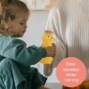 Picture of Honey Bear Straw Cups, Juice Bear Bottle Drinking Cup Long Straws with 4 Flexible Straws & Cleaning Tools, 8-Ounce Therapy Sippy Bottles for Speech and Feeding Training, Food-Grade & BPA Free 2 Pack