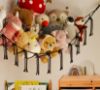 Picture of Stuffed Animals Storage Hammock Net Corner - Large Cool Y2K Adult Toy Hammock Hanging Organizers Storage - Boys Room Decor - Funny Stuff Goth Decorations