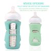 Picture of 3 Pack Silicone Sleeves for Avent Natural Glass Baby Bottles, Anti Breakage Baby Bottle Holder, Compatible Philips Avent Glass Natural Baby Bottle 8 oz, BPA Free
