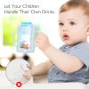 Picture of Momcozy Squeeze Pouch Holder for Food Pouches and Drink Boxes, Baby Pouch Holder Allows Baby to Self-Feed and Avoid Messes, Baby Food Pouch Holder Handle is Easy to Grip, Comfortable, Blue