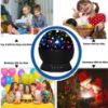 Picture of Night Light for Kids,Boys Toys for 3 4 5 6 7 8 Year Old Boys,Star Projector 360 Degree Rotation - 4 LED Bulbs 16 Light Color Changing with USB Cable,Lamp Ceiling Lights for Kids Bedroom