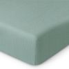 Picture of Blissful Diary Muslin Crib Sheets for Girl Boy, Boho Neutral Soft Cotton Baby Sheet for 52''x28'' Standard Crib Mattress, 1 Pack(Roman Green)