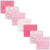 Picture of Luvable Friends Unisex Baby Cotton Flannel Receiving Blankets, Love 7-Pack, One Size