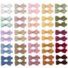 Picture of CÉLLOT Baby Hair Clips 50PCS Baby Girls Fully Lined Baby Bows Hair Pins Tiny 2" Hair Bows Alligator Clips for Baby Girls Infants Toddlers in Pairs