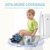 Picture of Blissful Diary 20 Pcs Toilet Seat Covers Disposable for Toddlers & Adults, Extra Large Waterproof, Portable Package for Travel, Kids Potty Training