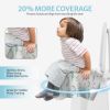 Picture of Blissful Diary 20 Pcs Toilet Seat Covers Disposable for Toddlers & Adults, Extra Large Waterproof, Portable Package for Travel, Kids Potty Training