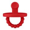 Picture of Ryan & Rose Cutie PAT Pacifier Teether (Slant, Red)