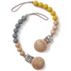 Picture of SAMiGO Pacifier Clips Holders Silicone Paci Binky Clips for Baby Boys - 2 Pack