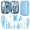 Picture of Baby Grooming Kit, Infant Safety Care Set with Hair Brush Comb Nail Clipper Nasal Aspirator,Baby Essentials Kit for Newborn Girls Boys