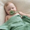 Picture of SAMiGO Pacifier Clips Holders Silicone Paci Binky Clips for Baby Boys and Girls - 2 Pack