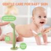 Picture of MAIKKB Butt Paste Spatula Butt Spatula Baby Diaper Cream Spatula 3 Pcs,Soft Silicone Baby Butt Spatula Diaper Spatula,Diaper Cream Applicator,Diaper Rash Cream Applicator with Suction Base