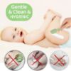 Picture of MAIKKB Butt Paste Spatula Butt Spatula Baby Diaper Cream Spatula 3 Pcs,Soft Silicone Baby Butt Spatula Diaper Spatula,Diaper Cream Applicator,Diaper Rash Cream Applicator with Suction Base