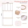 Picture of POVETIRE Headband Holder Hair Bows Organizer for Girls, Baby Headbands Hair Accessories Organizer Storage Wall Hanging Decor for Toddler Girls Room