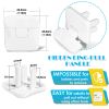 Picture of Outlet Covers Babepai 38-Pack White Child Proof Electrical Protector Safety Improved Baby Safety Plug Covers