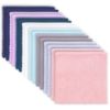 Picture of 16 Pack Baby Washcloths burp cloths - 20" x 10" - Luxury Multicolor Coral Fleece - Extra Absorbent and Soft Wash Clothes for Newborns, Infants and Toddlers - Suitable for Sensitive Skin and New Born