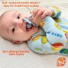 Picture of RaZbaby Soft Silicone Infant & Baby Teether, Berrybumps Textured Teething Relief Pacifier 3M+, Soothes Gums, Hands-Free & Easy-to-Hold Fruit-Shaped Design, BPA Free (Lavender & Pink, 2-Pack)