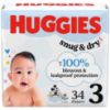 Picture of Huggies Size 3 Diapers, Snug & Dry Baby Diapers, Size 3 (16-28 lbs), 34 Count, Packaging May Vary