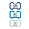 Picture of MAM Air Night & Day Baby Pacifier, For Sensitive Skin, Glows in the Dark, 3 Pack, 6-16 Months, Boy,3 Count (Pack of 1)