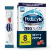 Picture of Pedialyte Electrolyte Drink Mix With Zero Sugar | Hydration With Key Electrolytes | Great Hydration Low in Calories | Berry Frost, 8 Powder Packets