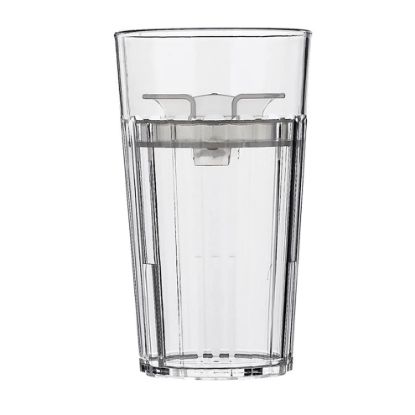 Picture of BUNDLE: Reflo Smart Cup (Clear 1-Pack) Open Training Cup, Toddler Cup, 360 Control-Flow, AND free training and use e-guide via QR code on packaging.