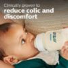 Picture of Philips AVENT Anti-Colic Baby Bottle Flow 3 Nipple, SCY763/04, 4 Count (Pack of 1)