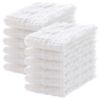 Picture of Lovely Care 12 Pack Muslin Burp Cloths 100% Cotton Muslin Cloths Large 20''x10'' Extra Soft and Absorbent Baby Burping Cloth - White