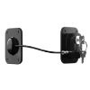 Picture of RORMGO Refrigerator Lock 2 Packs, Fridge Lock with Silicone Wire Protection Fridge Locks for Kids Easy to Use and Install Cabinet Locks with Key, Black