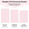 Picture of Yoofoss Pack and Play Sheets Fitted, Mini Crib Sheets 2-Pack for Pack N Play Mattress, Stretchy Playard Sheet, Soft and Breathable Pink Flower