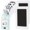 Picture of Pearhead Newborn Baby Handprint and Footprint Kit - No Mess Clean-Touch Ink Pad with Impression Cards, Safe for Skin, Perfect Keepsake for Family, Acid-Free, Black, Pack of 2