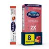 Picture of Pedialyte Fast Hydration Electrolyte Powder Packets, Fruit Punch, Hydration Drink, 8 Single-Serving Powder Packets