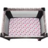 Picture of GUNTAIL Pack and Play Sheets Fitted, 2 Pack Pack n Play Sheets for Graco Pack n Play Mattress, Unisex Playard Sheets for Boys Girls (Love & Pink, 38 X 26 Inch)