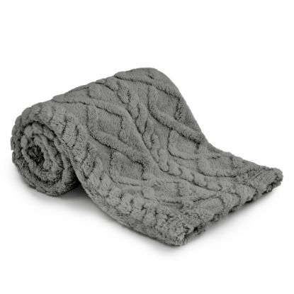 Picture of Sherpa Fleece Baby Blanket, Ultra Soft Fluffy Premium Baby Blankets for Boys Girls, Cozy Infant Toddler Newborn Receiving Blankets for Crib Stroller 30”×40” (Grey)