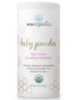 Picture of USDA Organic Baby Powder Talc-Free - Soothing Arrowroot, Calendula and Cornstarch for Newborn, Babies or Toddlers - Made in USA - 3oz/85g