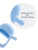 Picture of Smily Mia Shy Penguin Pencifiers for Breastfed Babies, Breastfed Essentials, Baby Essentials New Born Must Haves, Baby Pacifiers for 0-3,3-6,6-9Months Infants,Sky Blue