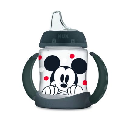 Picture of NUK Disney Learner Spill Proof Sippy Cup, Mickey Mouse, 5 Oz 1Pack - BPA Free, Spill Proof Sippy Cup