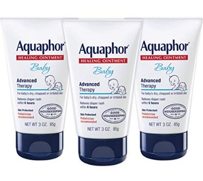 Picture of Baby Healing Ointment - Advanced Therapy for Chapped Cheeks and Diaper Rash - 3 Oz Pack of 3, Limited Edition