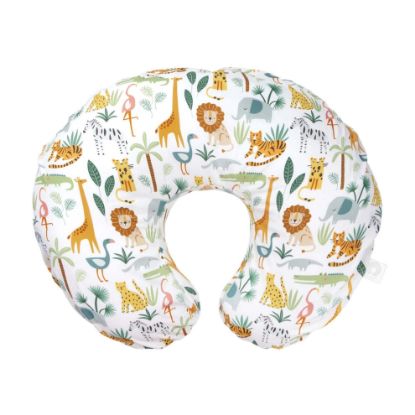Picture of Boppy Nursing Pillow Cover, Colorful Wildlife, Cotton Blend, Fits The Original Support for Breastfeeding, Bottle Feeding, and Bonding, Cover Only, Sold Separately