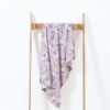 Picture of CREVENT Baby Girls Blanket for Crib Stroller Cot Cradle Car, Supper Soft and Pretty - Lavender Grapes 30x40 Inches