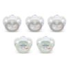 Picture of NUK Comfy Orthodontic Pacifiers for 0-6 Months - BPA-Free, 5-Pack, Soft & Durable Design for Baby Comfort