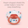 Picture of NUK Comfy Orthodontic Pacifiers for 0-6 Months - BPA-Free, 5-Pack, Soft & Durable Design for Baby Comfort