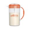 Picture of Dr. Brown's Baby Formula Mixing Pitcher with Adjustable Stopper, Locking Lid & No Drip Spout, Orange, BPA Free, 36oz, 1 Pack
