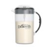 Picture of Dr. Brown's Baby Formula Mixing Pitcher with Adjustable Stopper, Locking Lid & No Drip Spout, Black, BPA Free, 36oz, 1 Pack