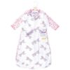 Picture of Hudson Baby Unisex Baby Cotton Wearable Sleeping Bag, Sack, Blanket, Floral Unicorn Long Sleeve, 12-18 Months