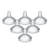Picture of Dr. Brown's Natural Flow Level 3 Wide-Neck Baby Bottle Silicone Nipple, Medium-Fast Flow, 6m+. 100% Silicone Bottle Nipple, 6 Count (Pack of 1)