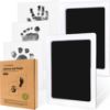 Picture of 2-Pack Inkless Hand and Footprint Kit - Ink Pad for Baby Hand and Footprints - Dog Paw Print Kit,Dog Nose Print Kit - Baby Footprint Kit, Clean Touch Baby Foot Printing Kit,Handprint Kit(Jet Black, L)
