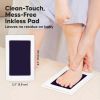 Picture of 4-Pack Inkless Hand and Footprint Kit - Ink Pad for Baby Hand and Footprints - Dog Paw Print Kit,Dog Nose Print Kit - Baby Footprint Kit, Clean Touch Baby Foot Printing Kit, Handprint Kit (Twilight)