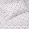 Picture of Amazon Basics Kid's Soft Easy-Wash Lightweight Microfiber 3-Piece Sheet Set, Toddler, Pink Kitties