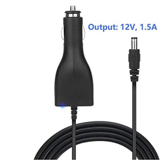 Picture of Meagoes 12 Volt Car Adapter, Compatible Medela Freestyle, Pump-in-Style Symphony, Single Deluxe and Lactina Breast Pumps, CE FCC RoHS Approved Power Adapter Replaces Part # 67153