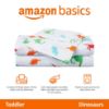 Picture of Amazon Basics Kid's Soft Easy-Wash Lightweight Microfiber 3-Piece Sheet Set, Toddler, Multi Color, Dinosaurs